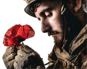 Portrait of a solider