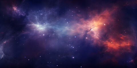 Obraz premium Abstract futuristic galaxy background 