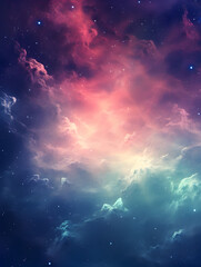 Obraz premium Abstract futuristic galaxy background 