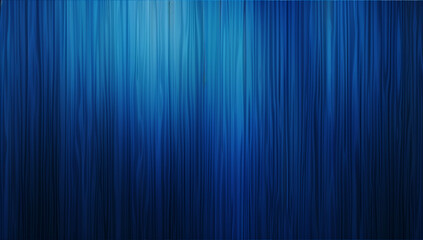 Blue vertical lines abstract background with gradient and texture for design. Background banner, wallpaper or screensaver in blue color. The concept of sound waves, musical notes or the wind blowing t