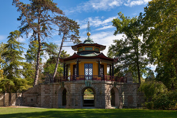 The Chinese Pavilion of Cassan in L'Isle Adam