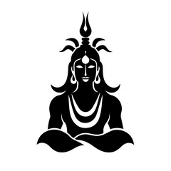 Lord Shiva logo icon