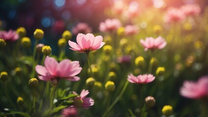 Obraz premium Art abstract spring background or summer background.