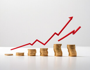 illustration growth business real estate savings money interest
