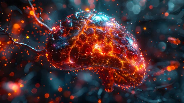Immersive of the Hepatic Lobules and Vascular Network within the Digestive System
