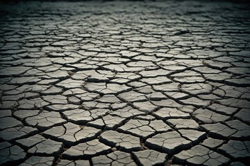 dry cracked ground