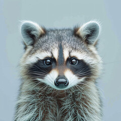 Fototapeta premium close up of a raccoon
