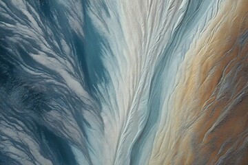 Obraz premium blue feathers background