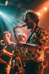 Vibrant Musical Ensemble Performance., Celebrate the diversity of Music : La Fête de la Musique.