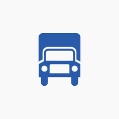 truck lorry delivery service icon