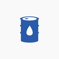 oil barrel gallon fossil icon