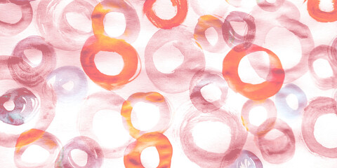 Stripes Polka. Rose Sport Triangles. Pink