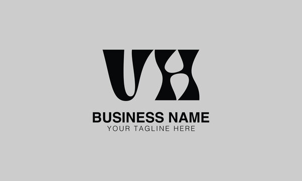 VH V vh initial logo | initial based abstract modern minimal creative logo, vector template image. luxury logotype logo, real estate homie logo. typography logo. initials logo