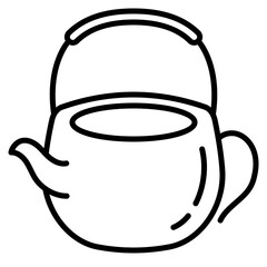 teapot icon illustration