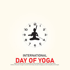 International Yoga Day, international yoga day creative ads design vector, art, 3d illustration