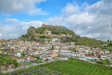 Castle above the village.