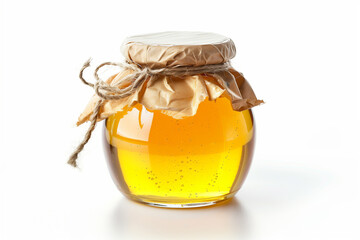 Jar of Honey on Table