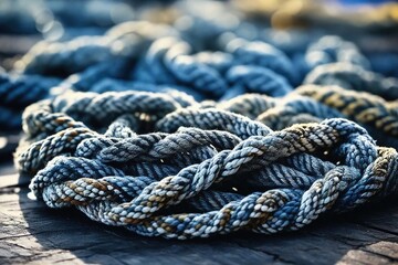 Fototapeta premium close up of a rope