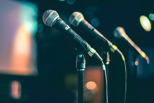 world poetry day celebration with open mic events and poetry slams. generative ai