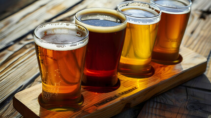 international beer day with brewery tours and beer tastings. generative ai