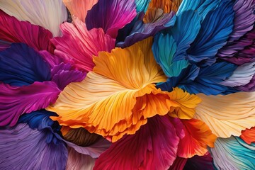 colorful feathers background