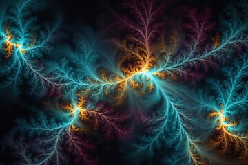 Fototapeta premium abstract fractal background