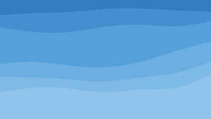 Abstract wavy blue background Modern blue curve background with copy space. Design template for brochures, flyers, business card, branding, banners headers