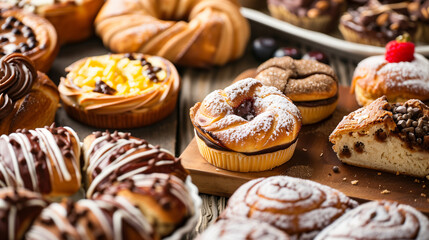 美味しそうな焼き菓子店