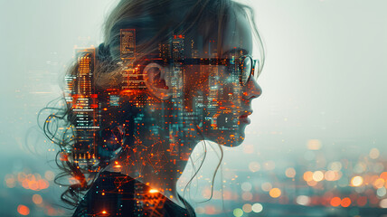 An academically outstanding student receives a top award for a science fair project,generative ai