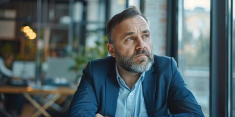 Fototapeta premium A person sitting at a table with a glass of wine, suitable for use in editorial content, advertising, or social media