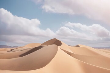 sand dunes in the desert
