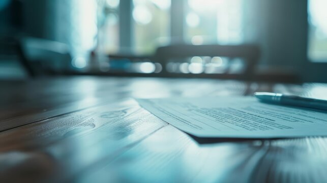 A closeup of a bereavement leave form