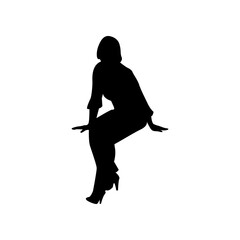 silhouette people PNG