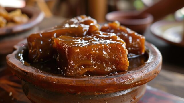 Caramelized cajeta from Sayula town