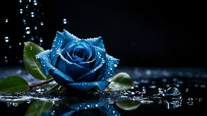rose and water