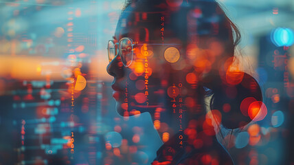 An academically outstanding student receives a top award for a science fair project,generative ai