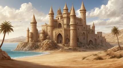 Castle in the desert, realism