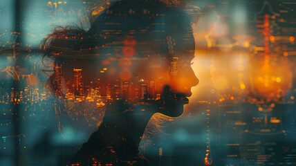 An academically outstanding student receives a top award for a science fair project,generative ai