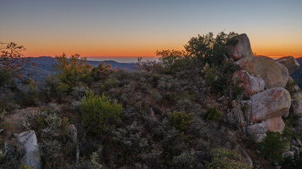 Amanecer en Cerro San Antonio, Baja California Sur