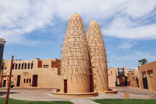 Dovecotes in Katara cultural village, Doha, Qatar