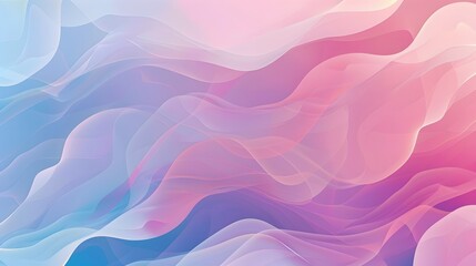 Vibrant Abstract Wavy Background in Pink and Blue Hues Perfect for Design Projects and Creative Concepts