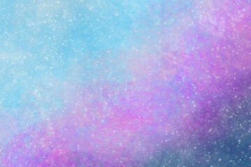 Obraz premium arte con acuarelas, con textura, grunge, arte, vacío, fondo de pantalla, nubes, cielo, expansión, cielo nocturno, luz, estrellas, iluminado, movimiento, pastesl, web, redes, digital, 