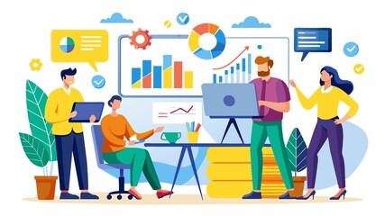 Data analysis fuels data-driven growth strategies. Combining data with financial planning allows businesses to identify opportunities and invest for sustainable growth.