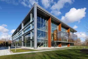 Obraz premium Contemporary Exterior Building