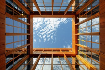 Obraz premium Contemporary Exterior Building
