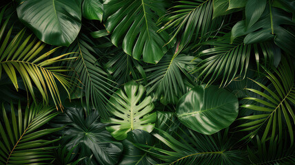 Naklejka premium Beautiful natural background with textured leaves