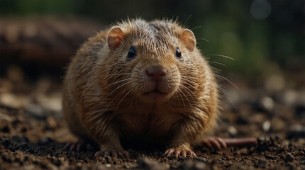 "Wild Photography of Mole Rat: Unique and Fascinating Creature"
