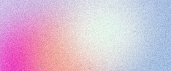 Grainy gradient background purple pink orange white noise texture backdrop, retro abstract banner poster design