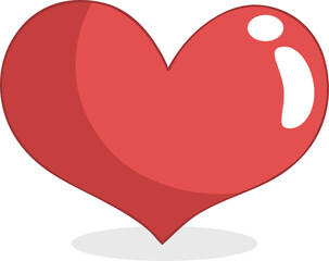 Red heart illustration