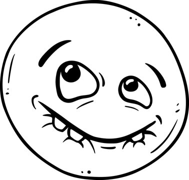 Funny face expression